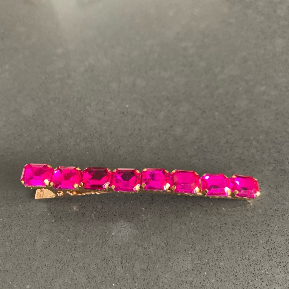Hot Pink Nordstrom Hair Accessory Barret